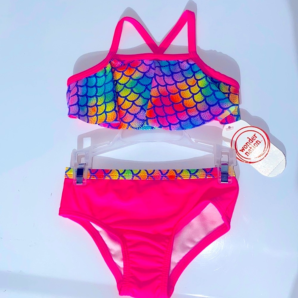 Wonder Nation Toddler 2pc Swimsuit